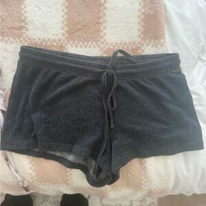 Danskin Charcoal Gray Knit Shorts